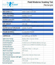 Charger l'image dans la galerie, Fluid Moderno Acrylic Spa - Fluid Float & Sauna