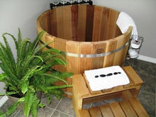 Load image into Gallery viewer, Fluid Float Japanese Cedar Soaking Tub - Fluid Float & Sauna