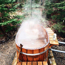 Load image into Gallery viewer, Fluid Float Japanese Cedar Soaking Tub - Fluid Float & Sauna