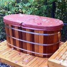 Load image into Gallery viewer, Fluid Float Japanese Cedar Soaking Tub - Fluid Float & Sauna