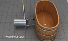 Load image into Gallery viewer, Fluid Float Japanese Cedar Soaking Tub - Fluid Float & Sauna
