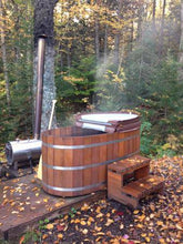 Load image into Gallery viewer, Fluid Float Japanese Cedar Soaking Tub - Fluid Float & Sauna
