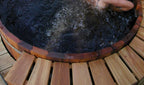 Fluid Custom Tub Shelves - Fluid Float & Sauna 