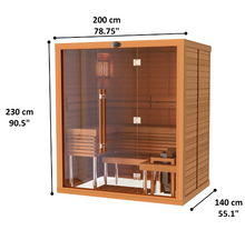 Charger l&#39;image dans la galerie, Saunas Fluides Traditionnels en Cèdre 
