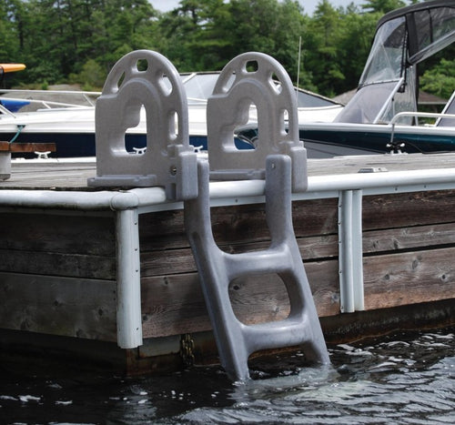 Fluid Flip-Up Steps - Fluid Float & Sauna 