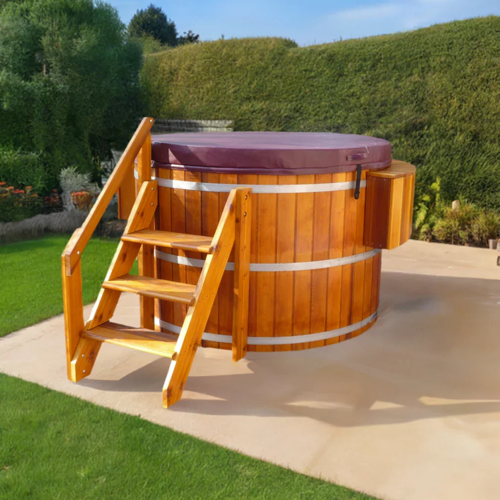 Fluid Float Colonial Cedar Hot Tub - Fluid Float & Sauna 