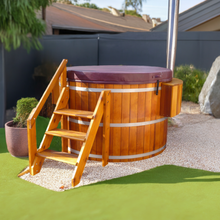 Load image into Gallery viewer, Fluid Float Colonial Cedar Hot Tub
