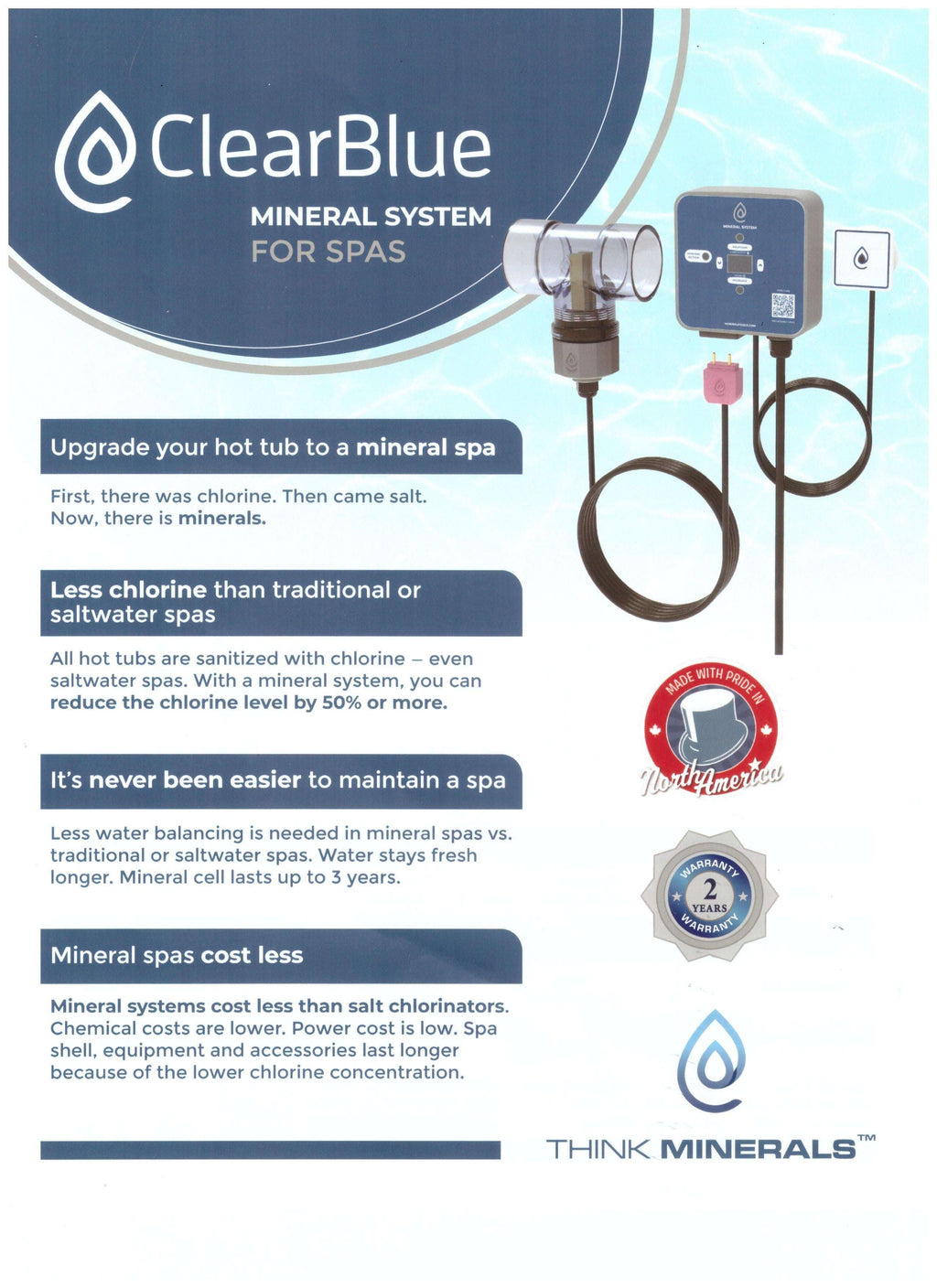 Fluid Chemical Free Ionizer Module - Fluid Float & Sauna 