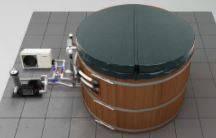 Fluid Float Classic Cedar Hot Tub - Fluid Float & Sauna 